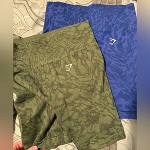 Two pairs of adapt Gymshark leggings size small